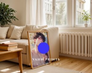 Anime Nude Male Body Suck Wall Art Print Muscular Handsome Boyfriend Fantasy Bedroom Poster