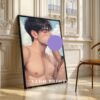 Anime Nude Male Suck Wall Art Print Muscular Handsome Boyfriend Fantasy Bedroom Poster
