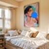 Anime Muscular Male Nude Suck Wall Art Print Handsome Boyfriend Fantasy Bedroom Poster