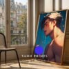 Anime Nude Male Suck Wall Art Poster Muscular Guy Dream Boyfriend Printable Digital Art