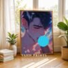 Dream Boyfriend Anime Male Nude Suck Wall Art Print Muscular Handsome Man Digital Download