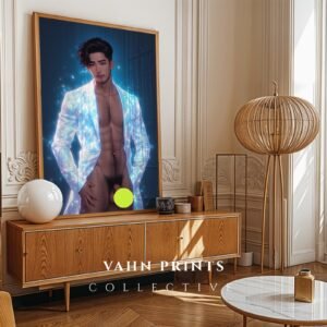 Gay Fantasy Nude Male Wall Art Muscular Husband