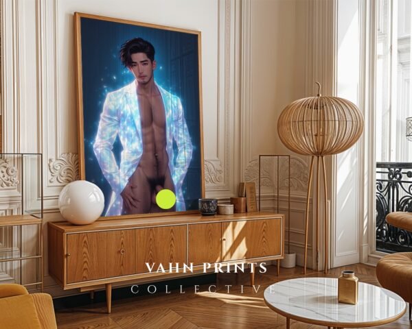 Gay Fantasy Nude Male Wall Art Muscular Husband