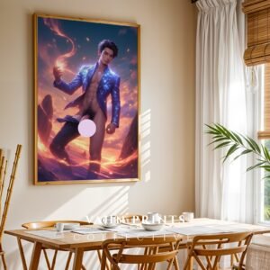 Romantic Fantasy Nude Male Wall Art Handsome Gay