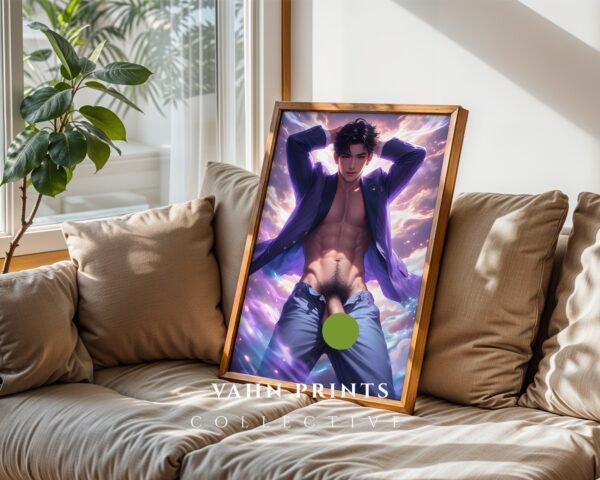 Dream Boyfriend Nude Male Art Print Romantic Gay