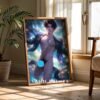 Anime Inspired Nude Male Art Print Handsome Muscular Figure Gay