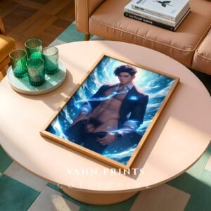 Soulmate Nude Male Art Print Handsome Muscular Figure Gay