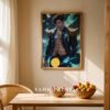 Gay Male Figure Bedroom Wall Art Nude Muscular Body