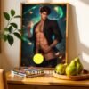 Male Body Wall Art Nude Figure Handsome Muscular Guy Gay