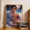 Male Body Art Print Nude Muscular Figure Handsome Man Gay Bedroom Poster Printable Decor