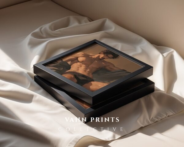 Muscular Male Body Wall Art Print Handsome Man Soulmate Husband Aesthetic Anime Lover Printable Decor