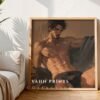 Muscular Male Body Wall Art Print Handsome Man Soulmate Husband Aesthetic Anime Lover Printable Decor