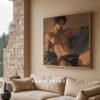 Muscular Male Body Wall Art Print Handsome Man Soulmate Husband Aesthetic Anime Lover Printable Decor