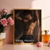 Romantic Male Figure Wall Art Handsome Muscular Man Ethereal Lover Printable Download