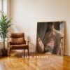 V111c_m8 Handsome Muscular Man Wall Art Soulmate Lover Ethereal Romantic Digital Print