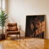 Romantic Anime Boyfriend Wall Art Muscular Male Figure Printable Wall Decor