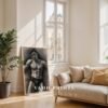 Stylish Male Figure Wall Art Nude Body Sketch Digital Download