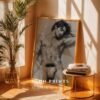 Masculine Nude Body Art Print Minimalist Male Figure Drawing