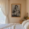 Artistic Male Figure Nude Sketch Wall Art Printable Poster