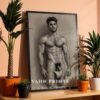 Contemporary Male Nude Wall Art Elegant Figure Line Drawing