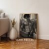 V157c_m6 Clean Male Nude Line Sketch Wall Art Contemporary Design
