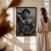Male Nude Line Illustration Wall Art Clean Modern Style