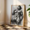 V167c_m7 Contemporary Nude Male Figure Art Wall Print