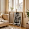 Male Nude Body Study Wall Art Minimalist Illustration