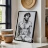 Premium Custom Art Commission Personalized Decor Personal or Business Spaces Handsome Guy Wall Art Print Muscular Man Male Body Figure Gay