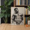 Male Nude Figure Study Wall Art Minimalist Print