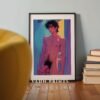 Modern Nude Male Illustration Wall Art Download