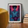 Male Nude Body Sketch Art Wall Print Contemporary