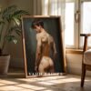 Modern Nude Male Figure Illustration Wall Art