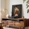 Modern Nude Male Figure Illustration Wall Art