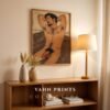 V200c_m3 Male Nude Anatomy Illustration Wall Art Contemporary