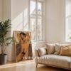 V200c_m5 Male Nude Anatomy Illustration Wall Art Contemporary