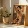 V200c_m9 Male Nude Anatomy Illustration Wall Art Contemporary