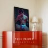 V204c_m10 Male Nude Figure Sketch Art Wall Print Clean Design