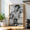 Premium Custom Art Commission Personalized Decor Personal or Business Spaces Handsome Guy Wall Art Print Muscular Man Male Body Figure Gay