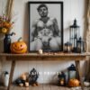 Male Nude Line Art Drawing Wall Decor Minimalist