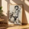 V23c_m6 Modern Artistic Nude Male Figure Wall Art Printable