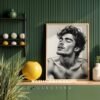 Modern Masculine Body Art Print Male Figure