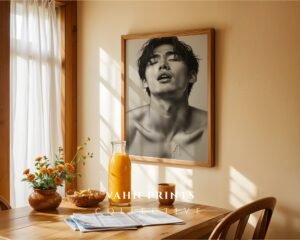 Male Body Wall Art Minimal Sketch Download