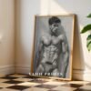 Modern Nude Male Figure Wall Art Artistic Sketch