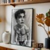 Male Nude Body Study Illustration Wall Art Minimalist