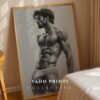 Male Nude Figure Sketch Wall Art Contemporary Design