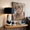 Soulmate Lover Wall Art Handsome Muscular Man Romantic Anime Printable Art