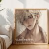 Soulmate Lover Wall Art Handsome Muscular Man Romantic Anime Printable Art