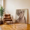 Soulmate Lover Wall Art Handsome Muscular Man Romantic Anime Printable Art