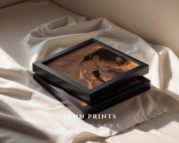 Soulmate Husband Printable Wall Art Muscular Male Figure Romantic Decor